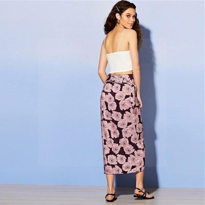 mother of the bride Floral boho long skirt Cowgirl