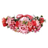women Pink Flower Wreath USA