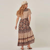 party Romantic hippie maxi dress mother of the bride