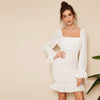 wedding Short white dress boheme broderie anglaise bridesmaid dresses