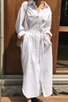 formal White Shirt Dress Boho 2022