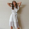 formal White Vintage Country Dress party