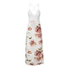 maternity White Boho dress with flowers UK