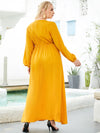 Retro Yellow Dress Lace