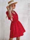 Red Summer Dress Hippie