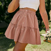 Plus Size Boho Pink Skirt Boho