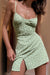 Short Holliday Green Dress Plus Size