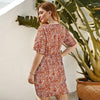 Chic Spring Summer Flower Dress Lace