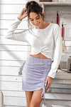 beach Boho Short Skirt for Women Vintage
