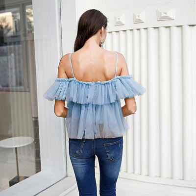 2022 Boho Ruffled Tile Top mother of the bride