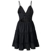 maternity Boho Short Dress Black cheap