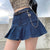 Cowgirl Short Denim Jean Skirt UK