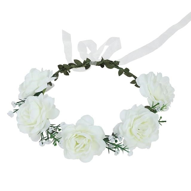 cute White Communion Wreath bridesmaid dresses