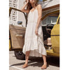 cute White chic summer maxi dress USA