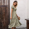 formal Boho Fall Style Dress Lace