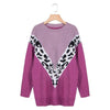 mother of the bride Boho Leopard Sweater UK