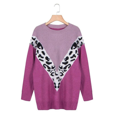 mother of the bride Boho Leopard Sweater UK