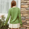 2021 Khaki Green Sweater Jacket 2022