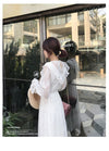 wedding Lace Maxi Dress White Boho party