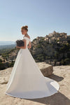 sun Boho flowing wedding dress Gypsy
