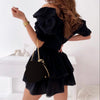2021 Boho Short Dress Black1 bridesmaid dresses