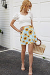 Gypsy Short Sunflower Skirt maternity