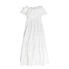Retro White Maxi Dress Cowgirl Lace 2021