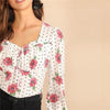 summer Boho style blouse for women cute