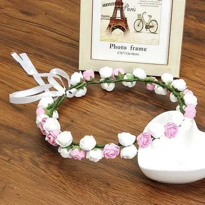maternity Flower Wreath Ceremony Child Lace