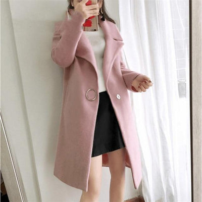 Pink Boho Chic Coat