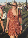 Gypsy Hippie festival dress sun