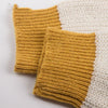 cute Yellow and White Stripe Boho Sweater Retro