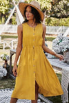 Lace Boho Straight Mustard Dress for sale