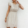 2022 Ivory Embroidery Dress formal