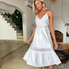 summer White Light Dress Lace