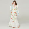 Ample and Floral Kimono Dress