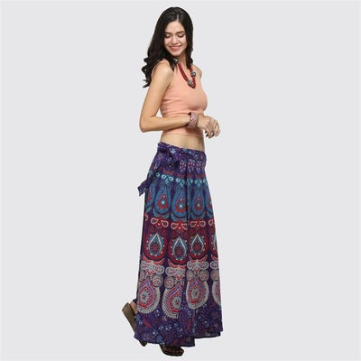 Long Boho Skirt Ethnic