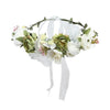 Flower Wreath White and Green