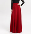 Very Long Skirt Boho Red