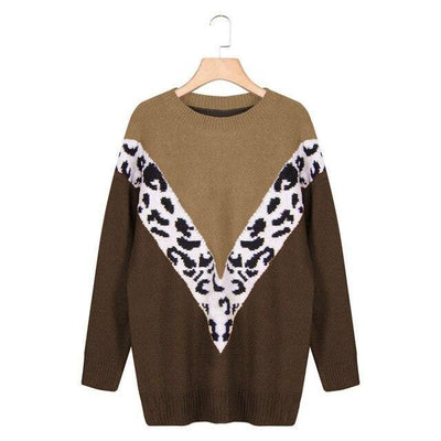 Boho Leopard Sweater