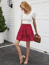 summer Boho Ruffle Skirt Chic
