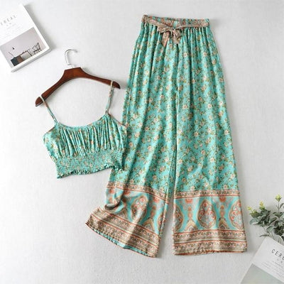 flower Hippie Boho Outfit Lace