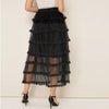 bridesmaid dresses Long black Boho skirt formal