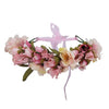 2022 Pink and Beige Flower Wreath Chic