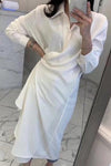 summer White Maxi Dress Boho cheap