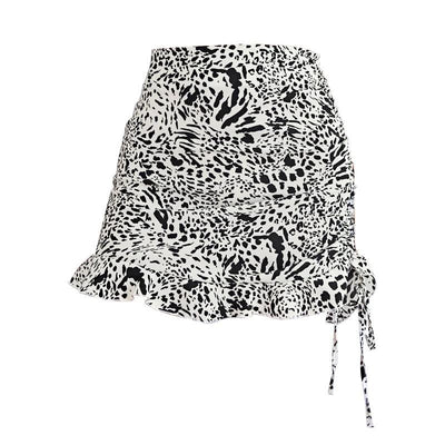 cheap Boho Skirt Smocked Waist for sale