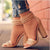 flower Boho Chic Heel Sandal Gypsy