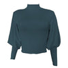 cheap Boho Puff Sleeve Sweater1 Lace