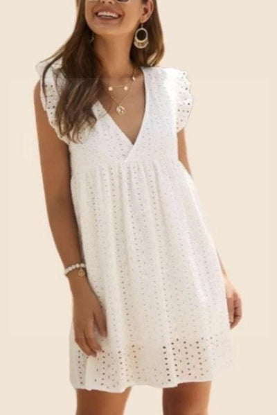 party Boho dress with lace summer